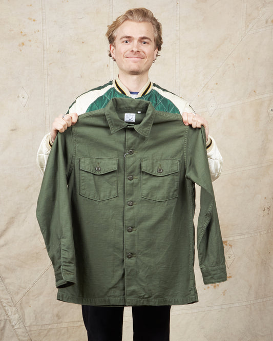 Second Hand OrSlow 8045 US Army Fatigue Shirt Size 1