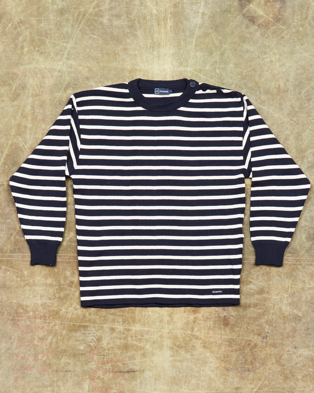 Second Hand Armor Lux Sailor Sweater 100% Merino Wool Size 4