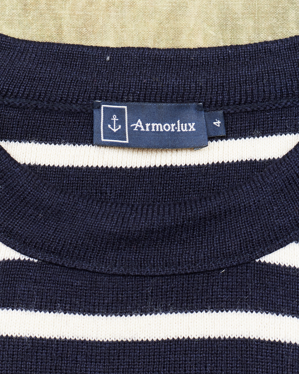 Second Hand Armor Lux Sailor Sweater 100% Merino Wool Size 4