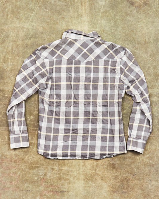 Second Hand Indigofera Dollard Checked Grey Size M