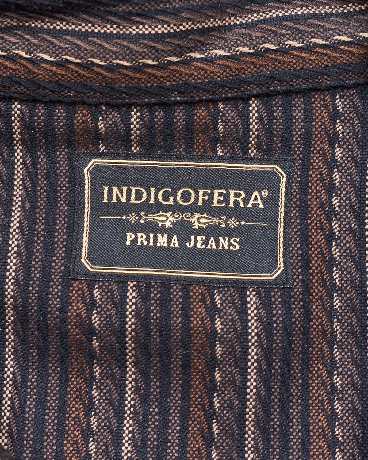 Second Hand Indigofera Dollard Western Shirt Size M