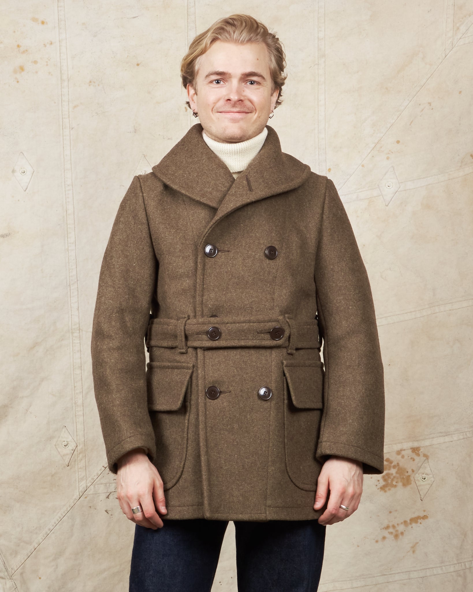 Buzz Rickson Wool Buzz Rickson's Overcoat Short Wool M - 1926 – Second Sunrise