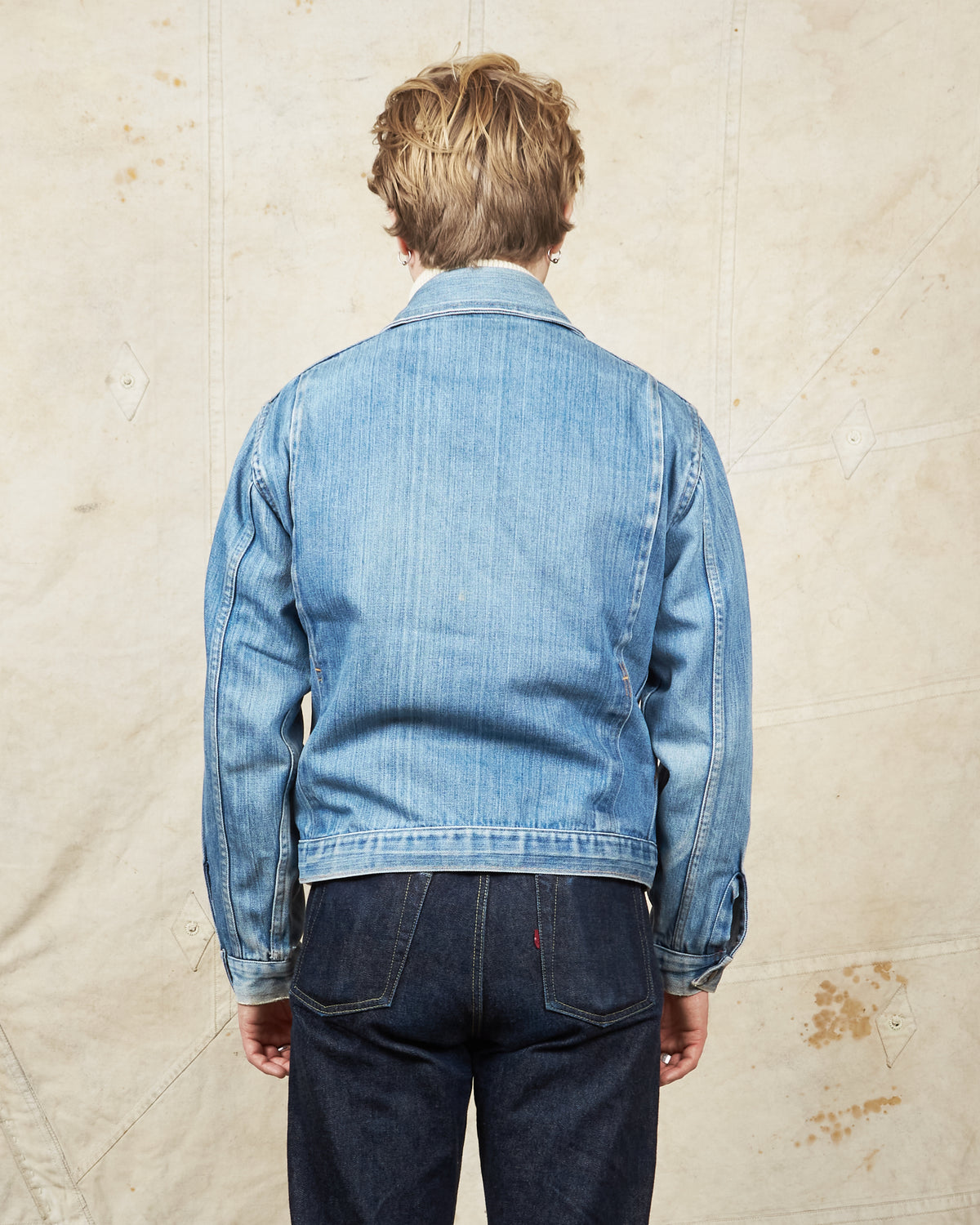 Vintage Big Smith 60's Buckaroo Sanforized Denim Jacket Size 40