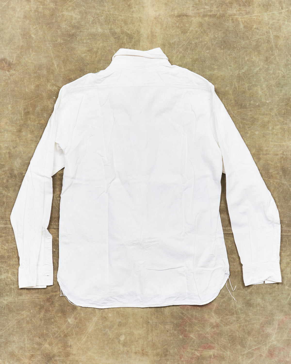 Second Hand Buzz Rickson's US White Chambray Shirt White Size S