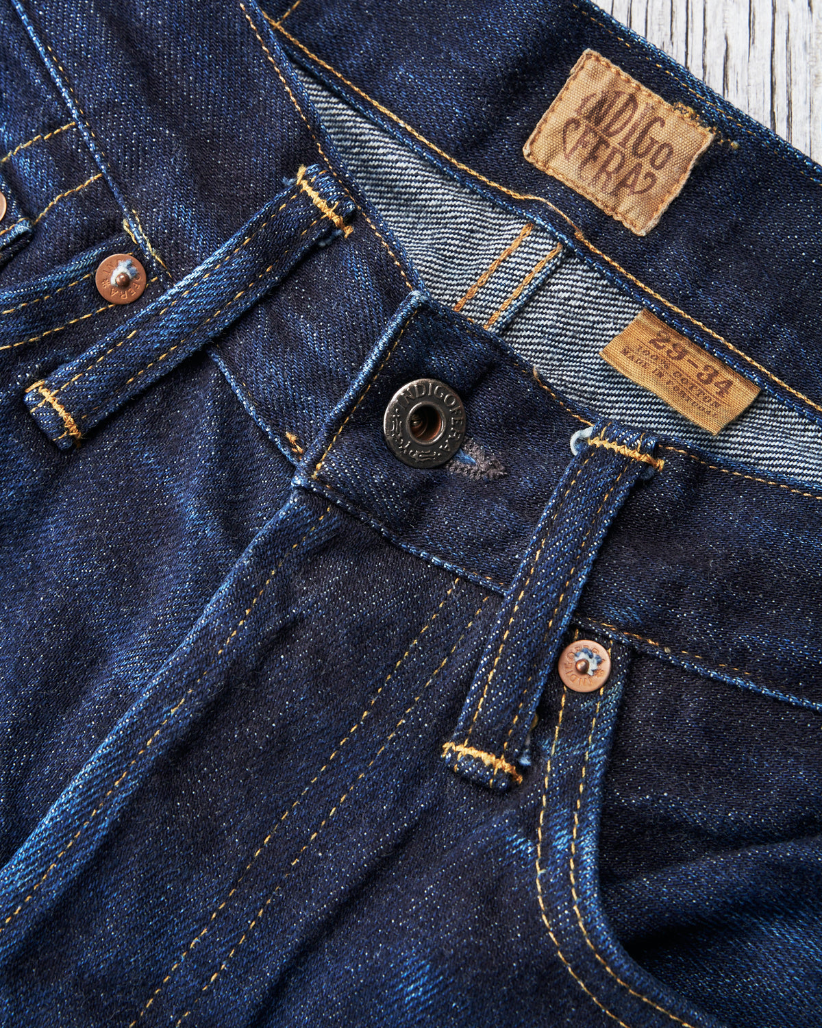 Second Hand Indigofera Clint No 9 Jeans 14 oz w29