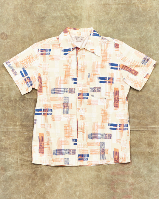 Second Hand Jelado Patterned Short Sleeve Shirt Size S