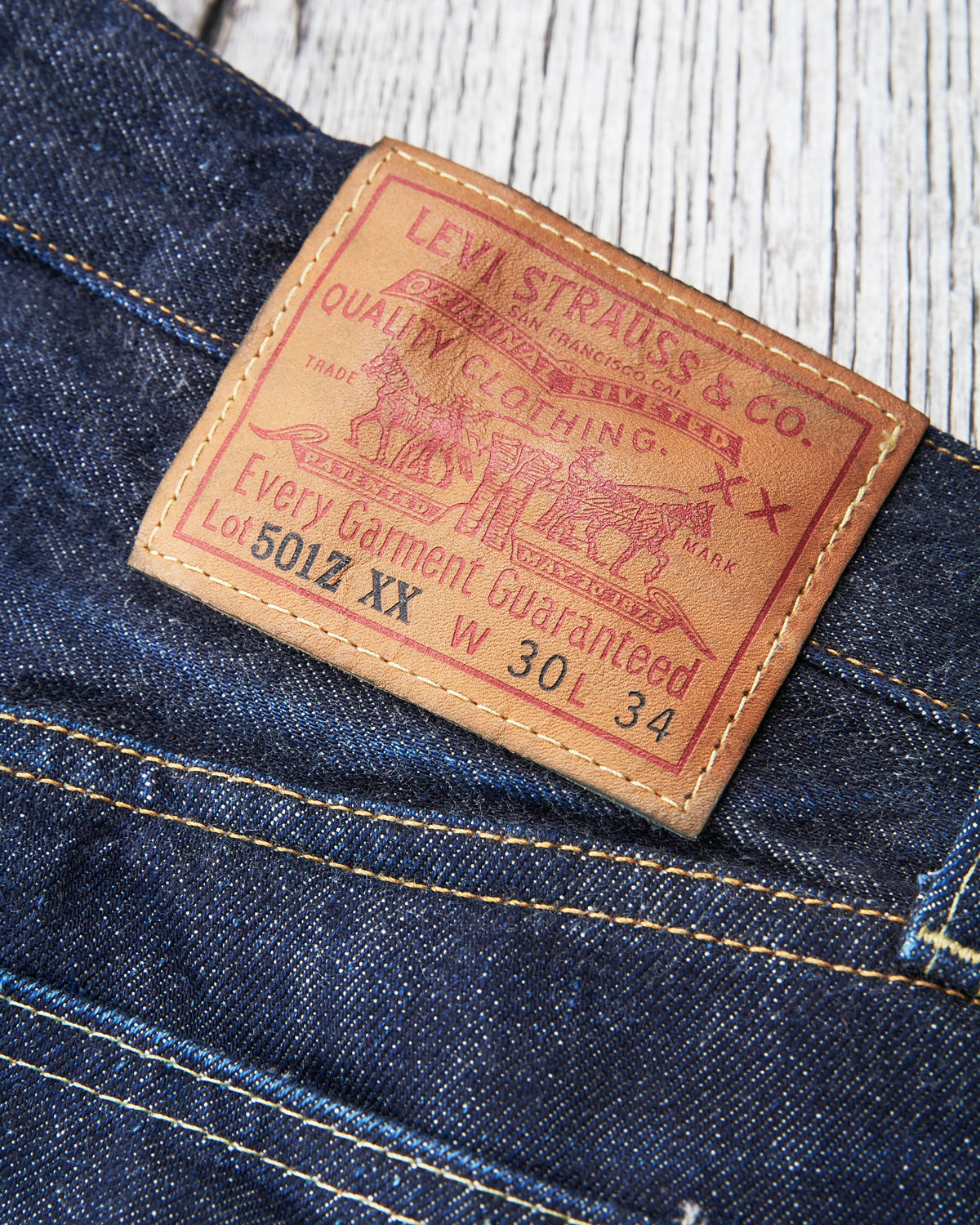 Second hand LVC 1954 501zXX Jeans W30 / L34 Made in USA – Second 