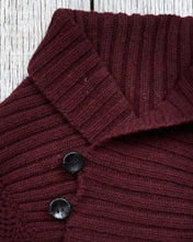Second Hand Levi's Vintage Clothing Cable Knit Shawl Collar Sweater Size M