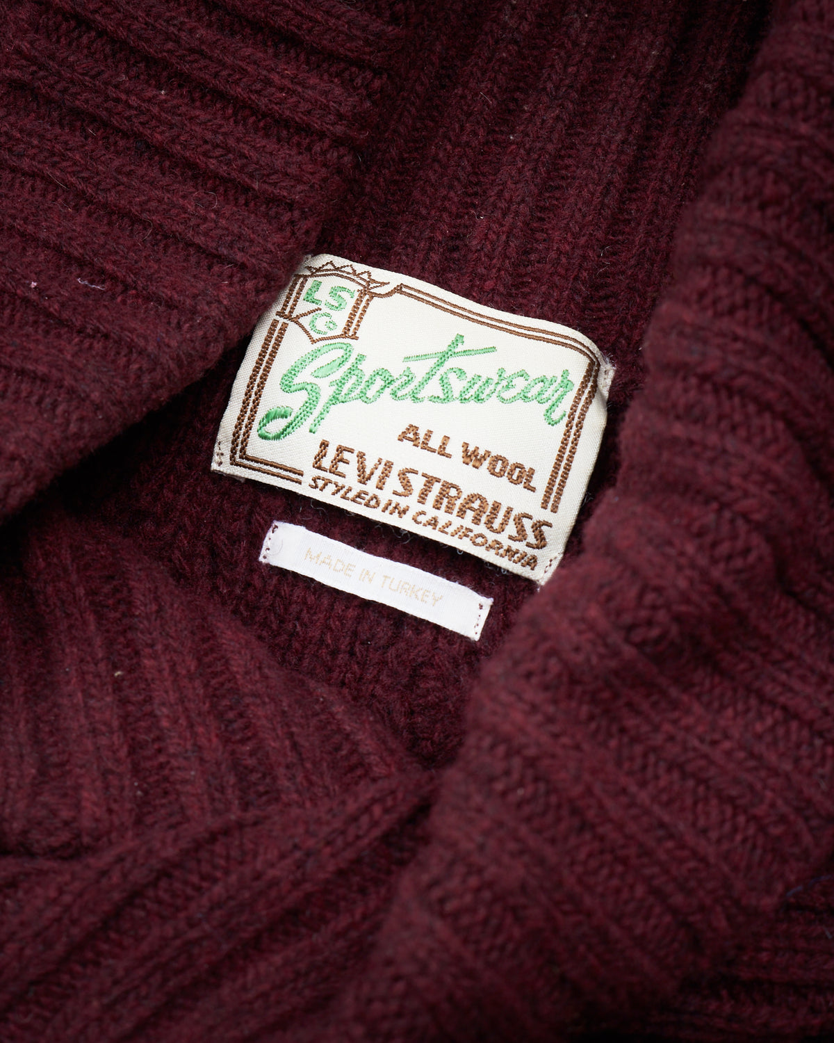 Second Hand LVC Sportswear Wool Sweater Size M