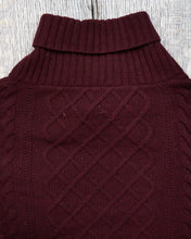 Second Hand Levi's Vintage Clothing Cable Knit Shawl Collar Sweater Size M