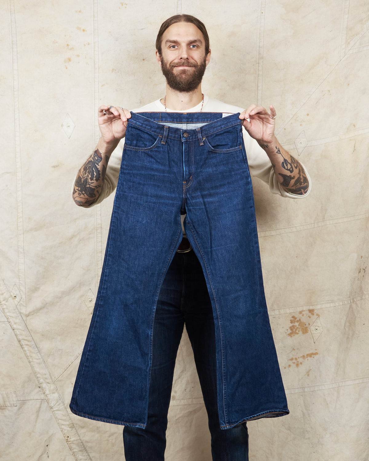 Second Hand OrSlow Womens Bootcut Jeans EU S / 2
