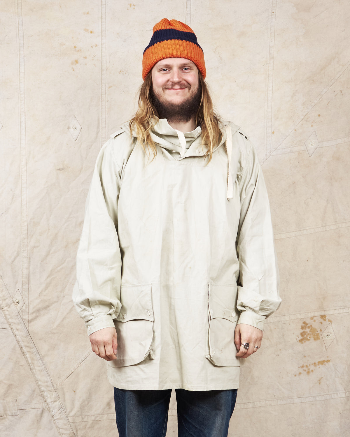 Vintage Swedish Army "Snöblus" Snow Parka