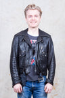 Vintage British Cycle Leathers Jacket