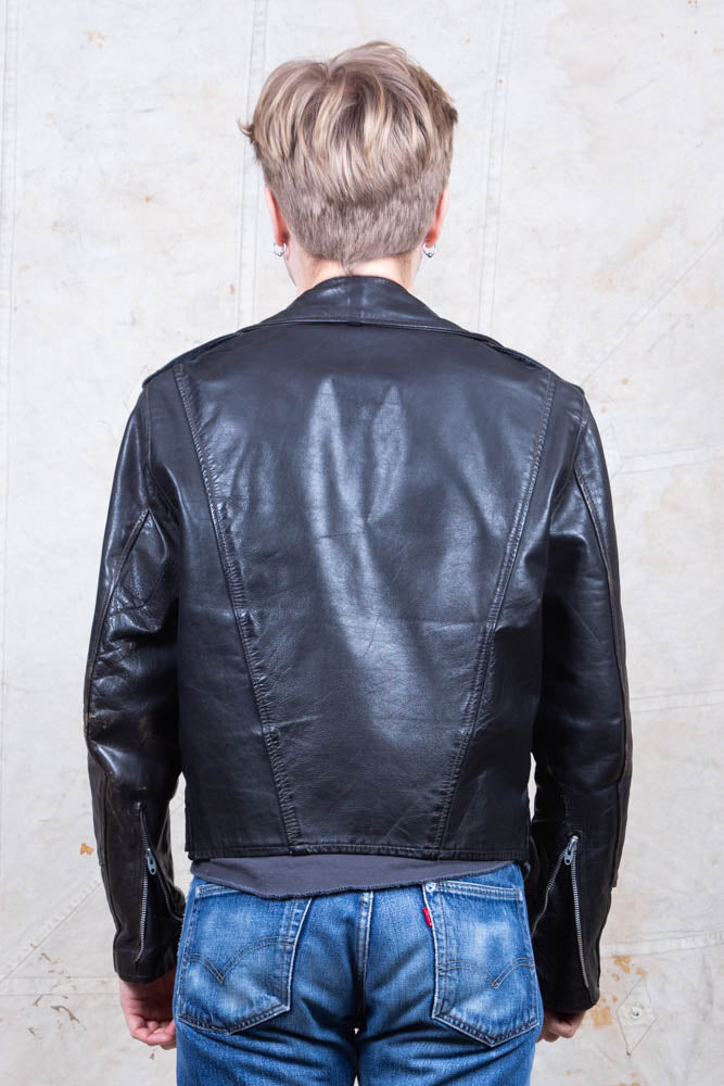 Vintage British Cycle Leathers Jacket
