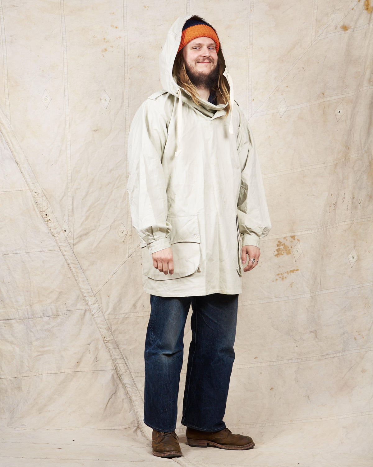 Vintage Swedish Army "Snöblus" Snow Parka