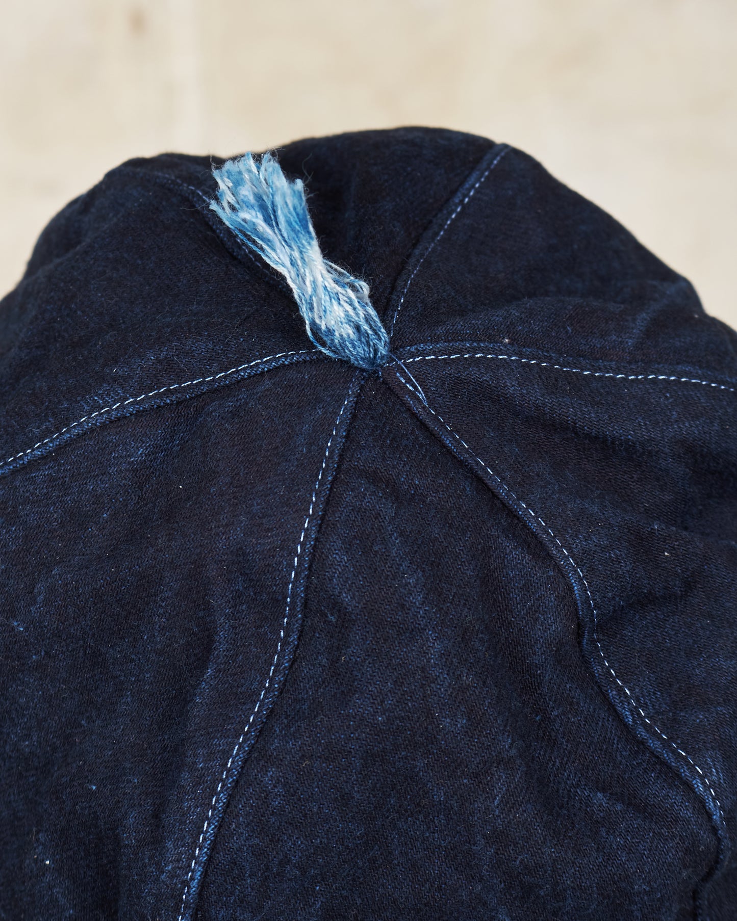 Tender Type 802 Monk Hat 16 oz Selvage Denim Achilles' Heel Indigo Dyed