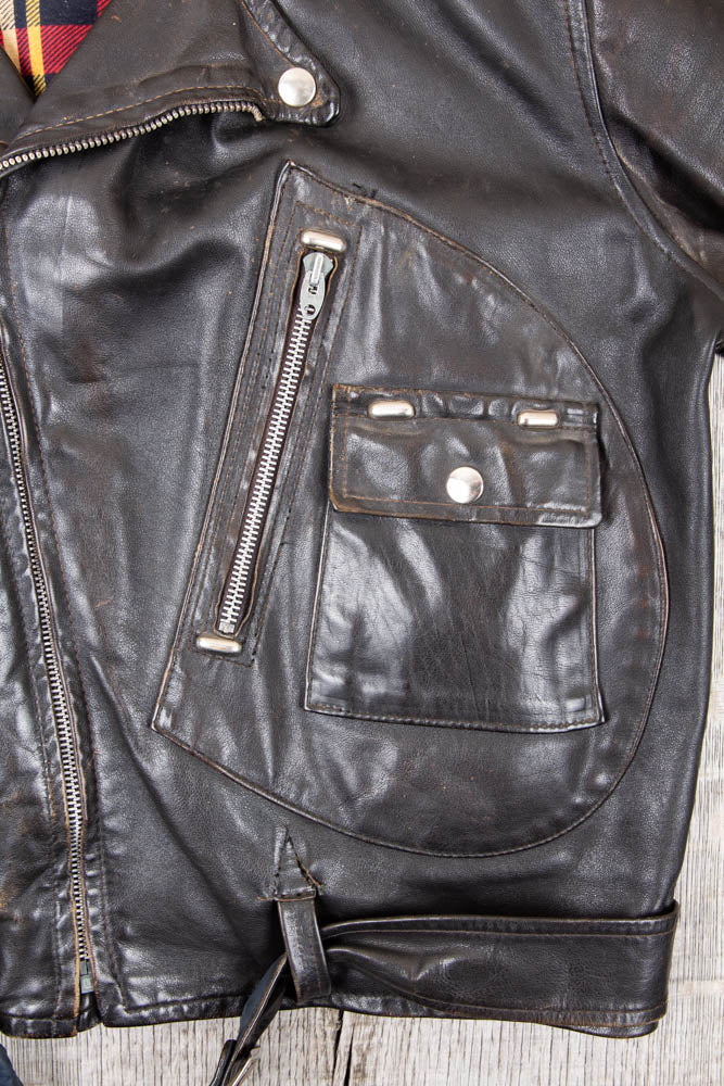 Vintage British Cycle Leathers Jacket