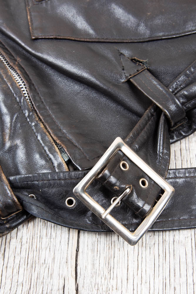 Vintage British Cycle Leathers Jacket