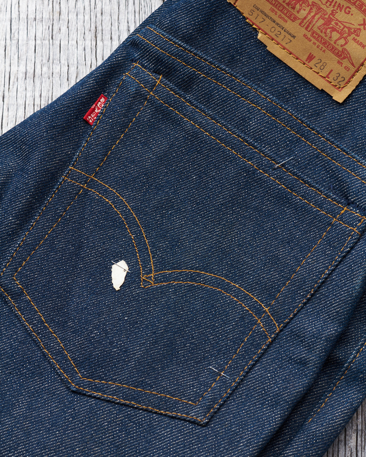 Vintage 70's Levi's 517-0217 Deadstock Jeans Size W28 / L 32 Made in USA