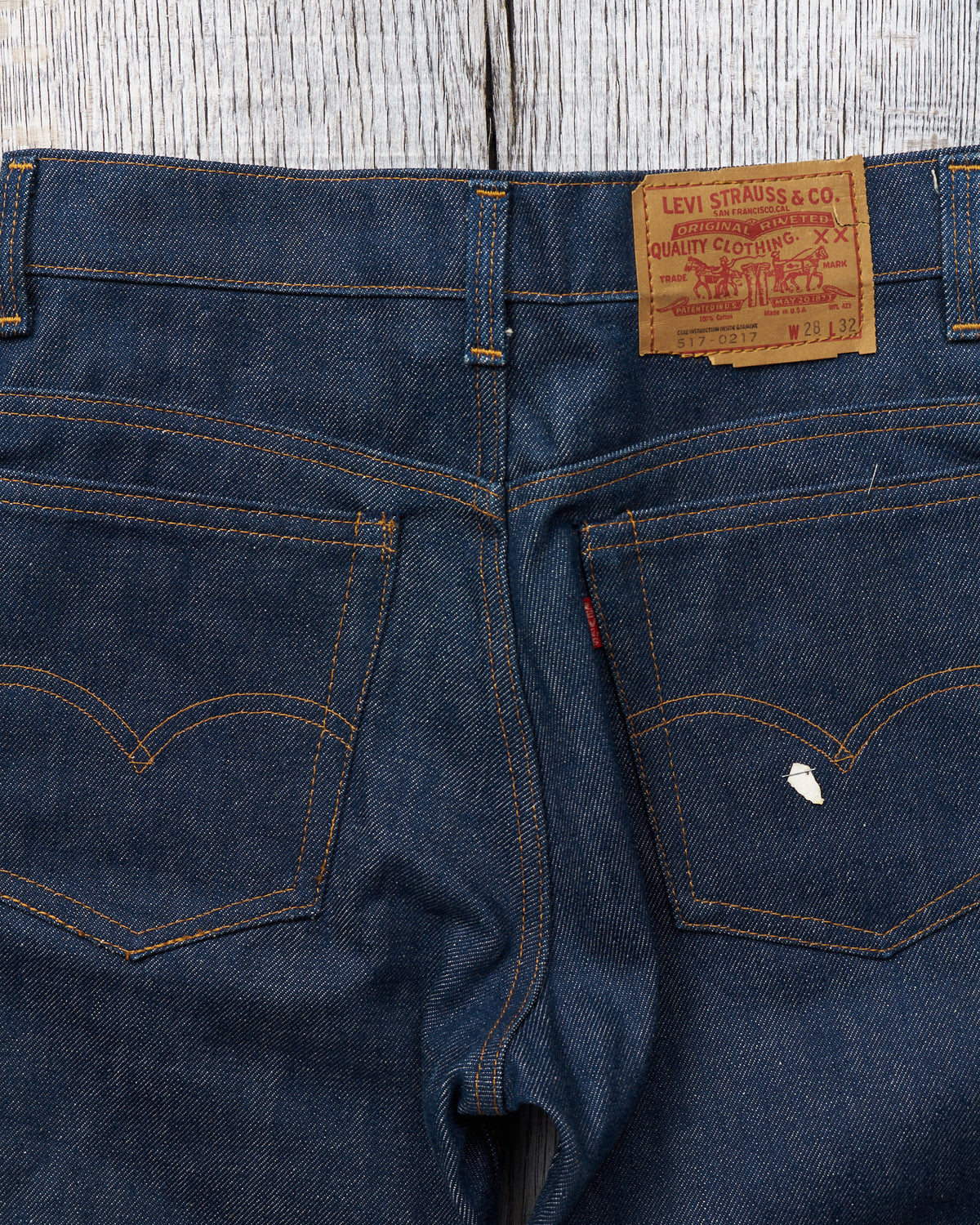 Vintage 70's Levi's 517-0217 Deadstock Jeans Size W28 / L 32 Made in USA