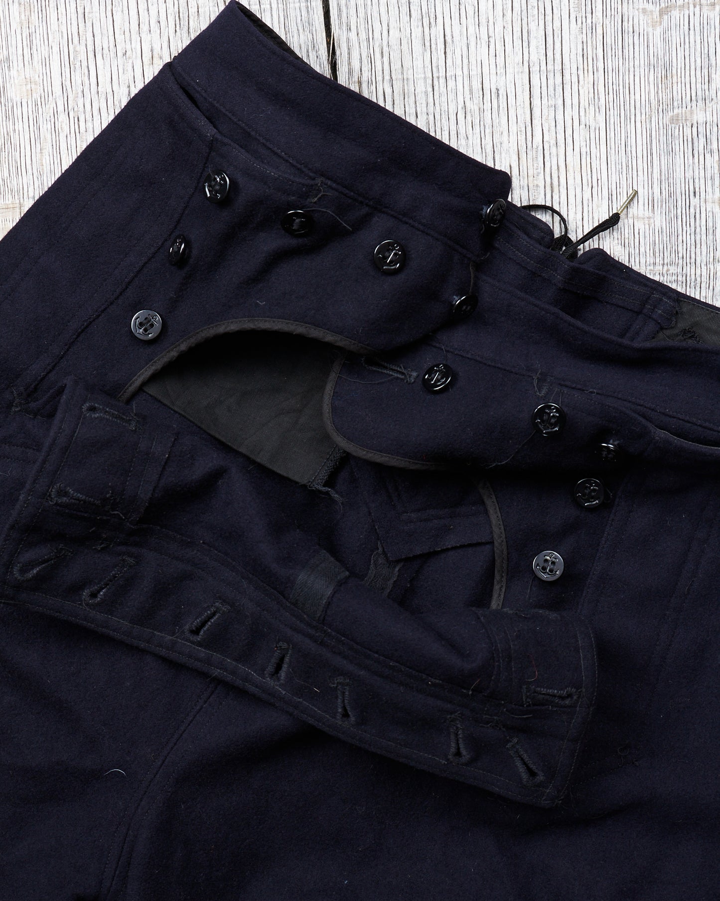 Vintage 1969 Original US NAVY Wool Sailor Pants