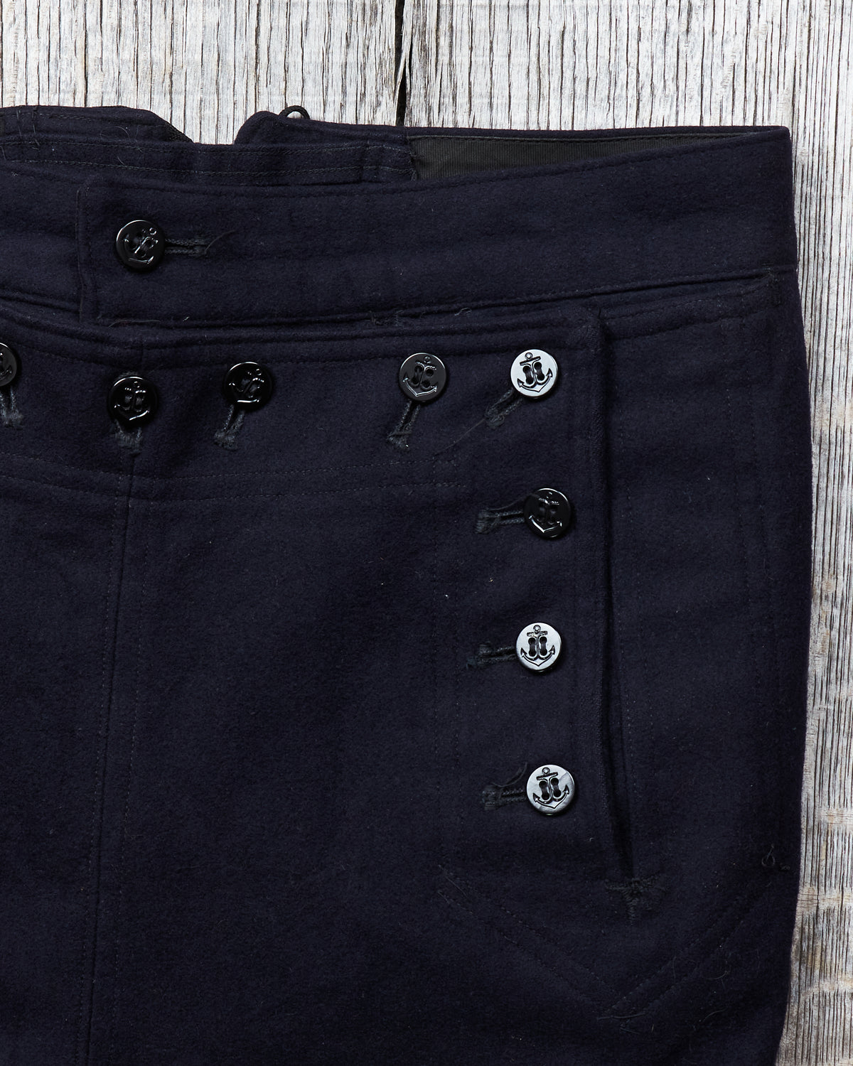 Vintage 1969 Original US NAVY Wool Sailor Pants – Second Sunrise