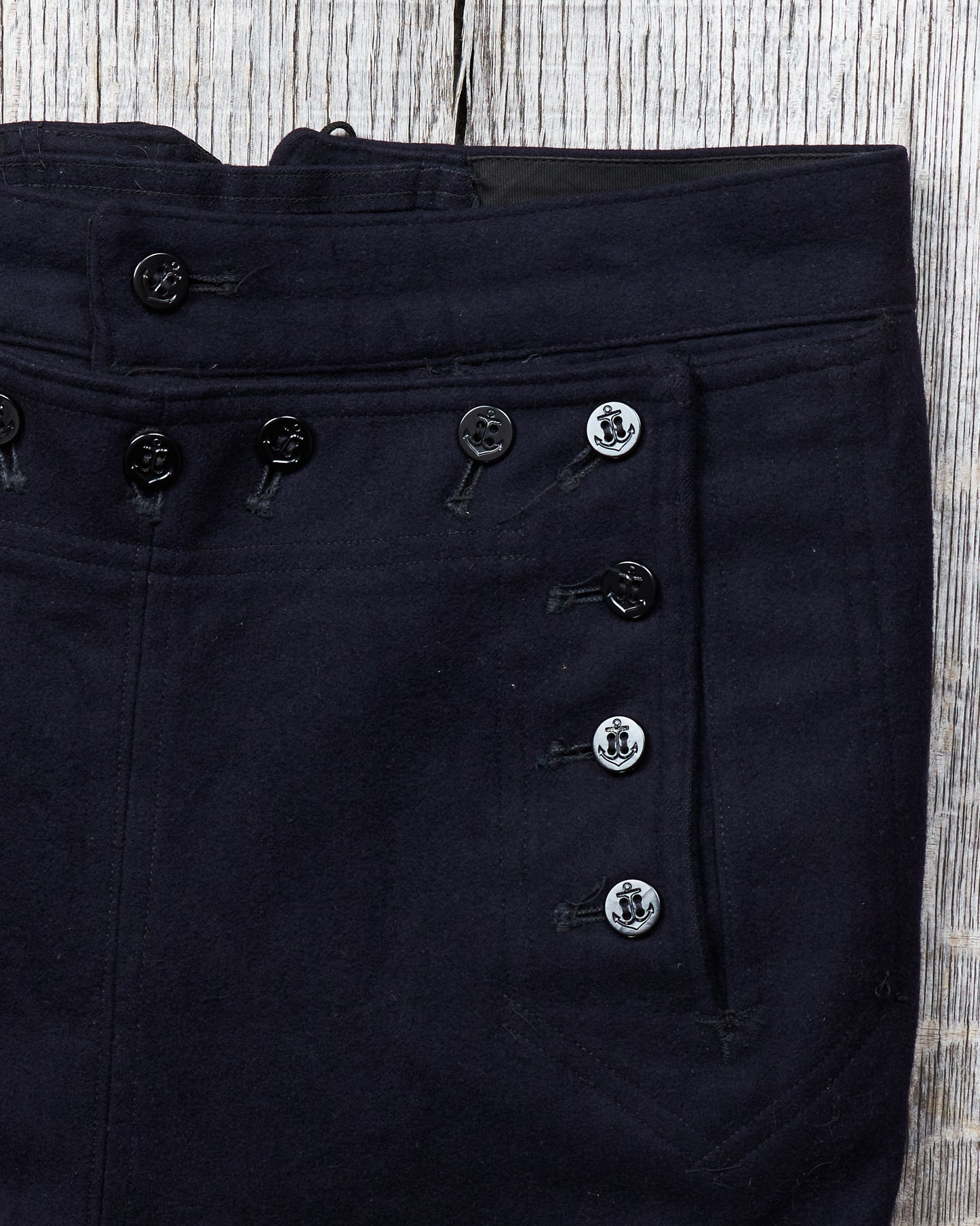 Vintage 1969 Original US NAVY Wool Sailor Pants