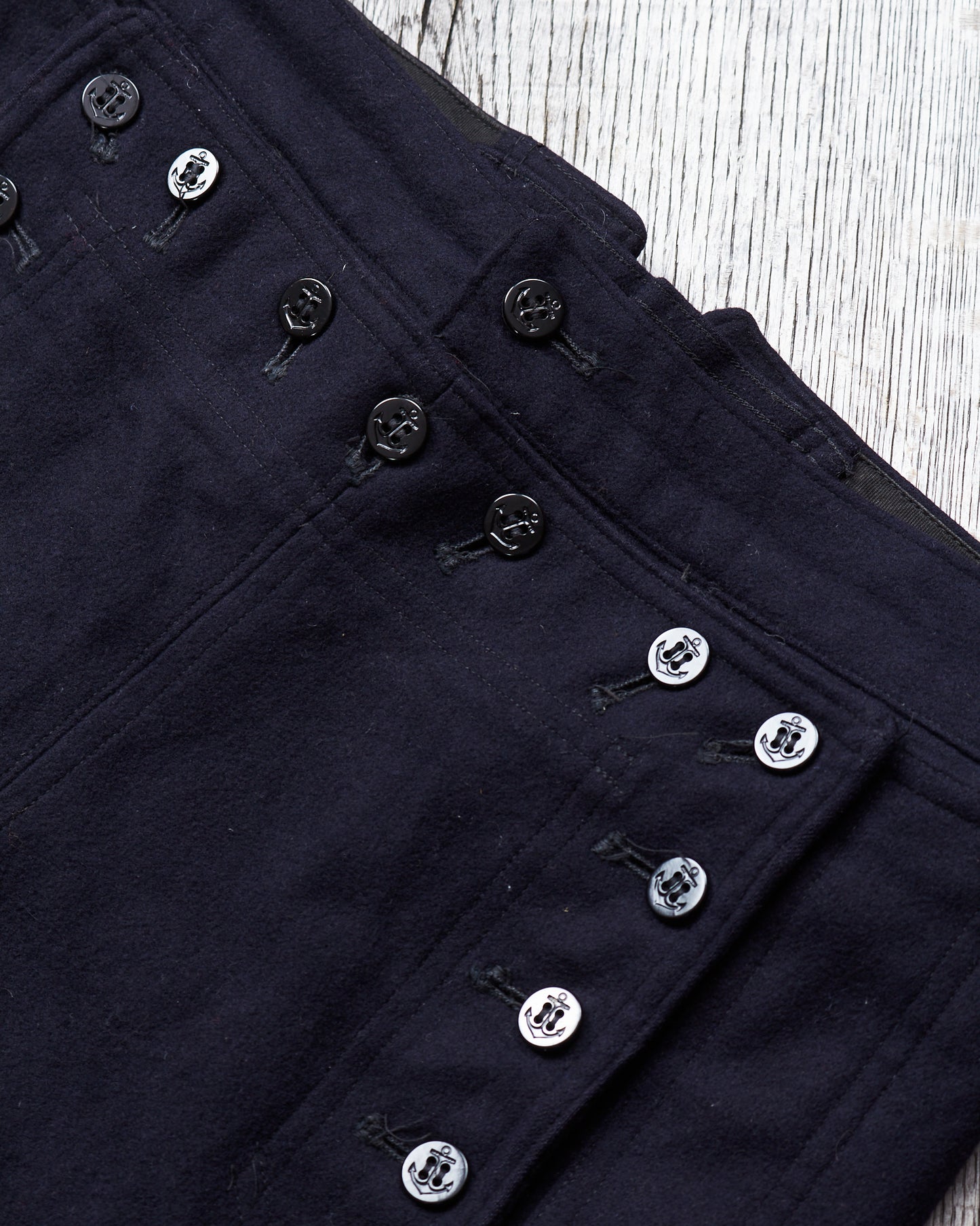 Vintage 1969 Original US NAVY Wool Sailor Pants