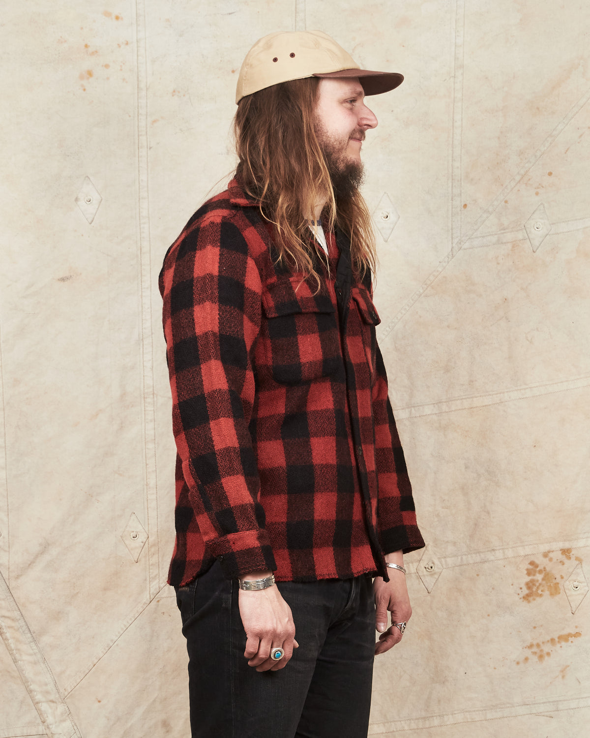 Vintage Pilgrim 50s Plaid Shirt Size M