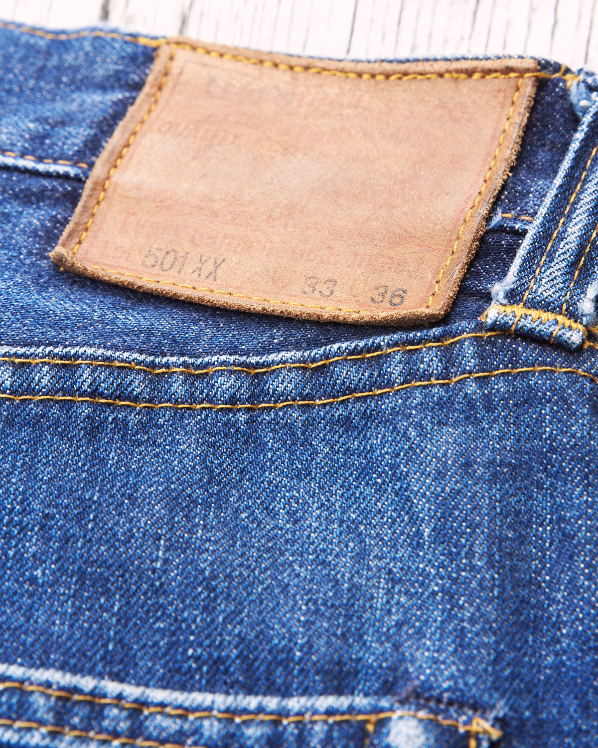 Second Hand LVC Made in USA 1947 501XX Jeans W 33 / L 36