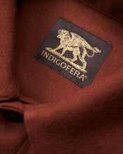 Indigofera Ro Wool Shirt Rust
