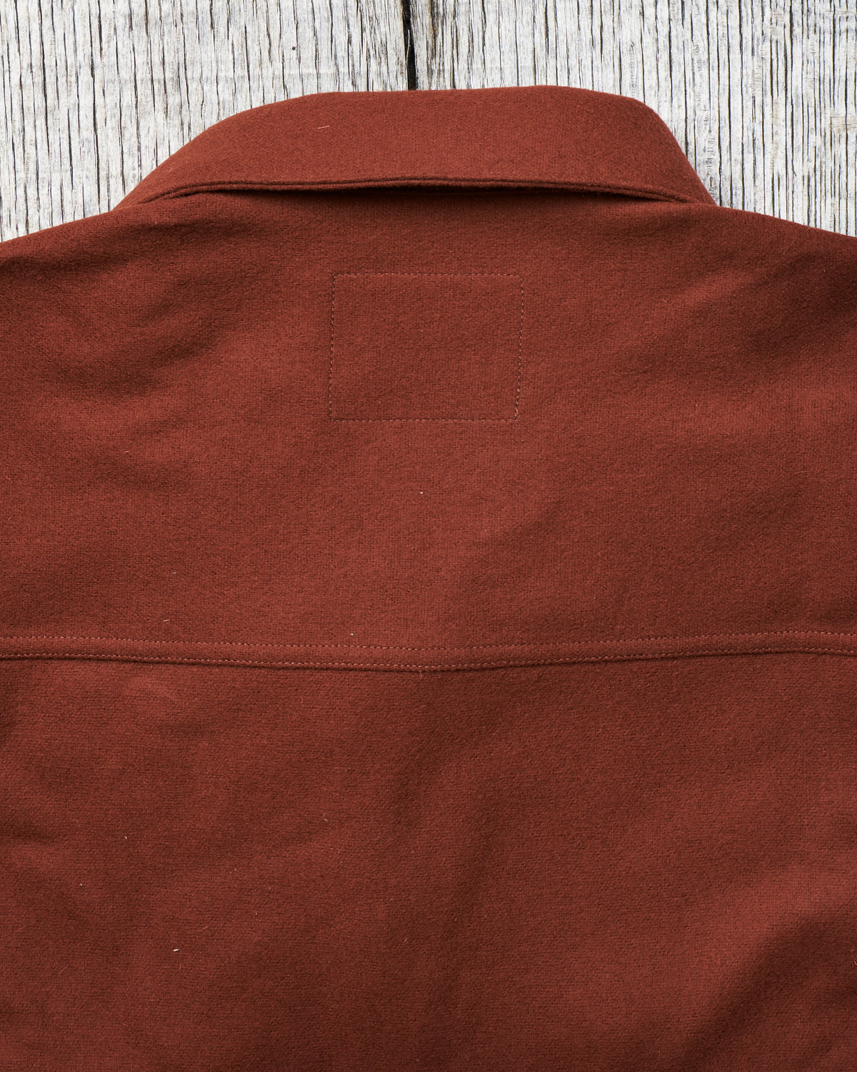 Indigofera Ro Wool Shirt Rust