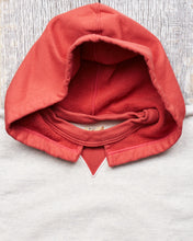 Whitesville Two Tone Attatched Hood Parka Oatmeal / Red