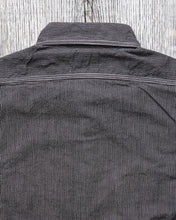 Sugar Cane & Co. Black Striped Work Shirt