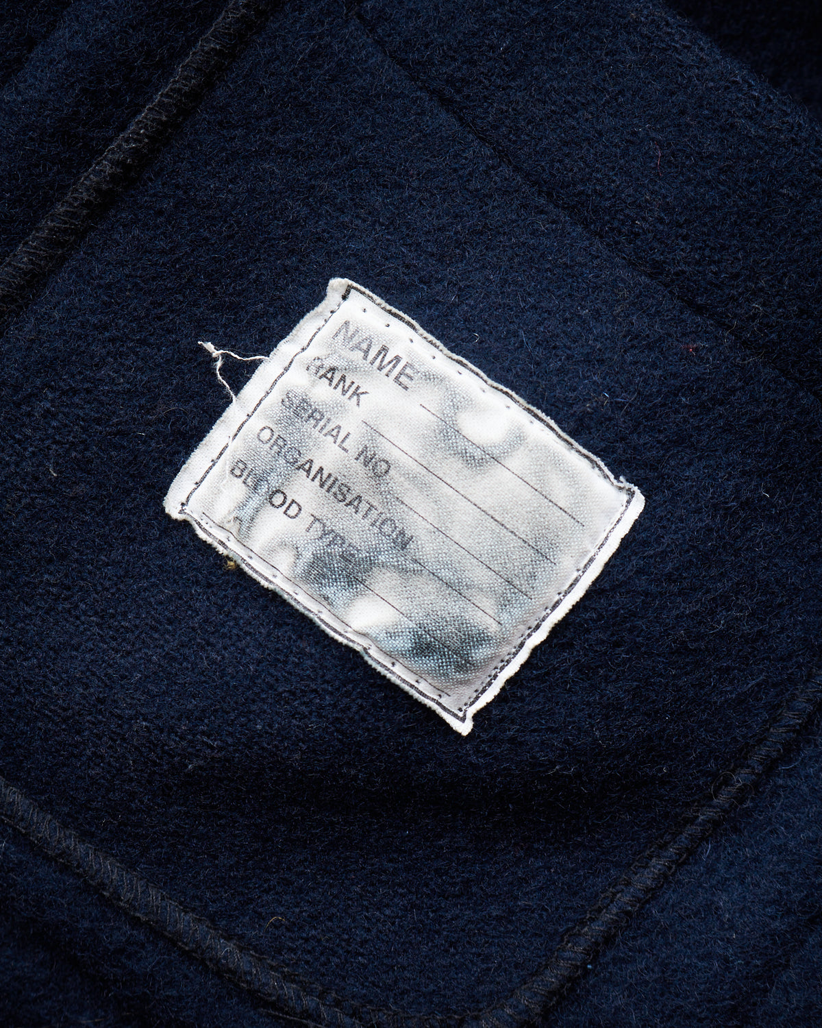 Second Hand Gloverall Wool Duffle Coat Navy Size US 36 / EU 46