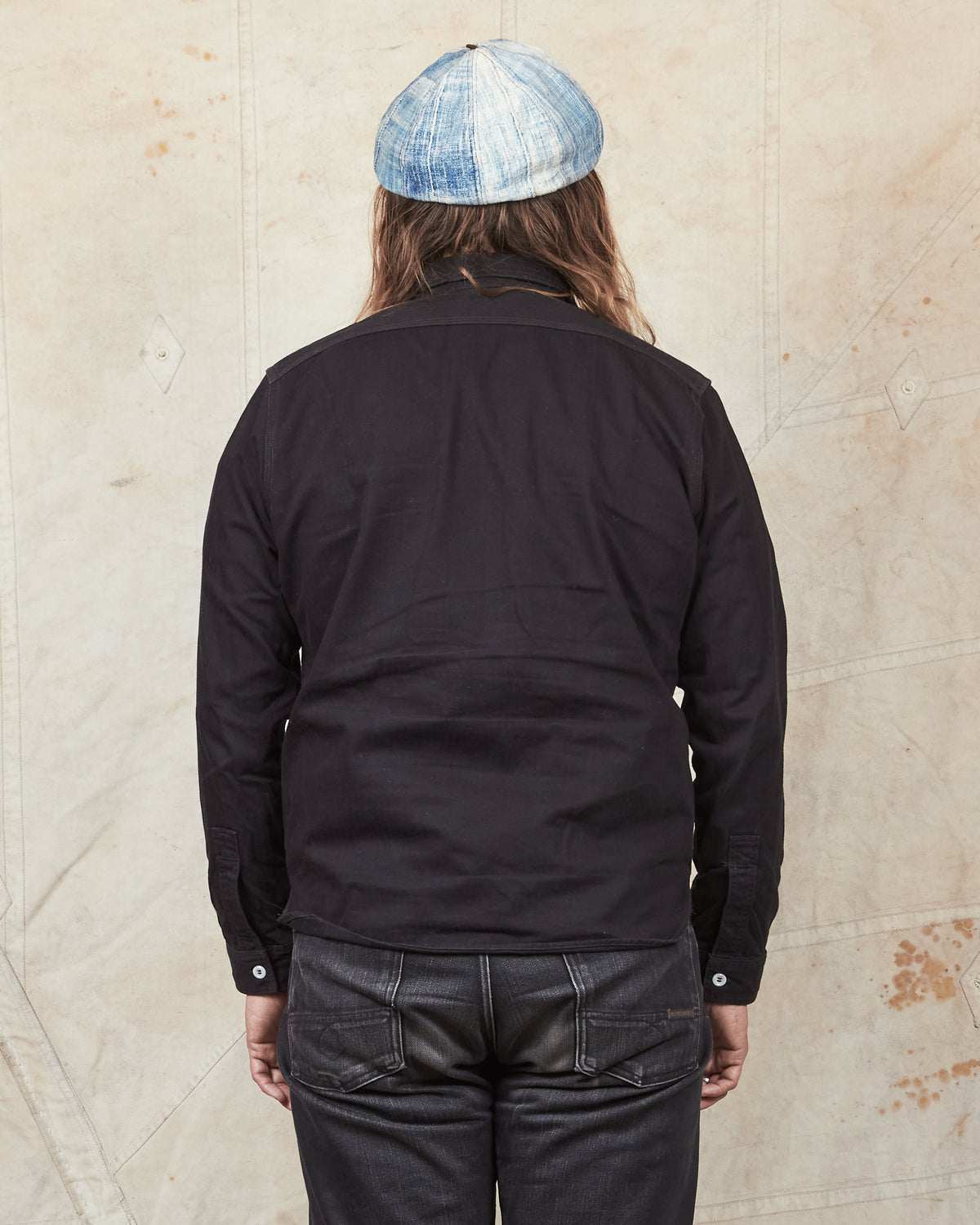 Second Hand Joe McCoy Black Cotton Twill Work Shirt