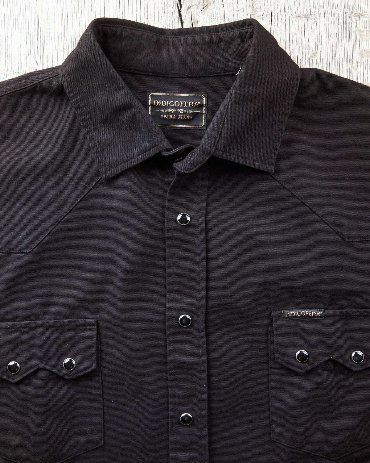 Second Hand Indigofera Dollard Cotton Canvas Black Size XXL