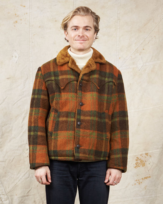 Vintage H Bar C Wool Western Jacket Size M (38-40)