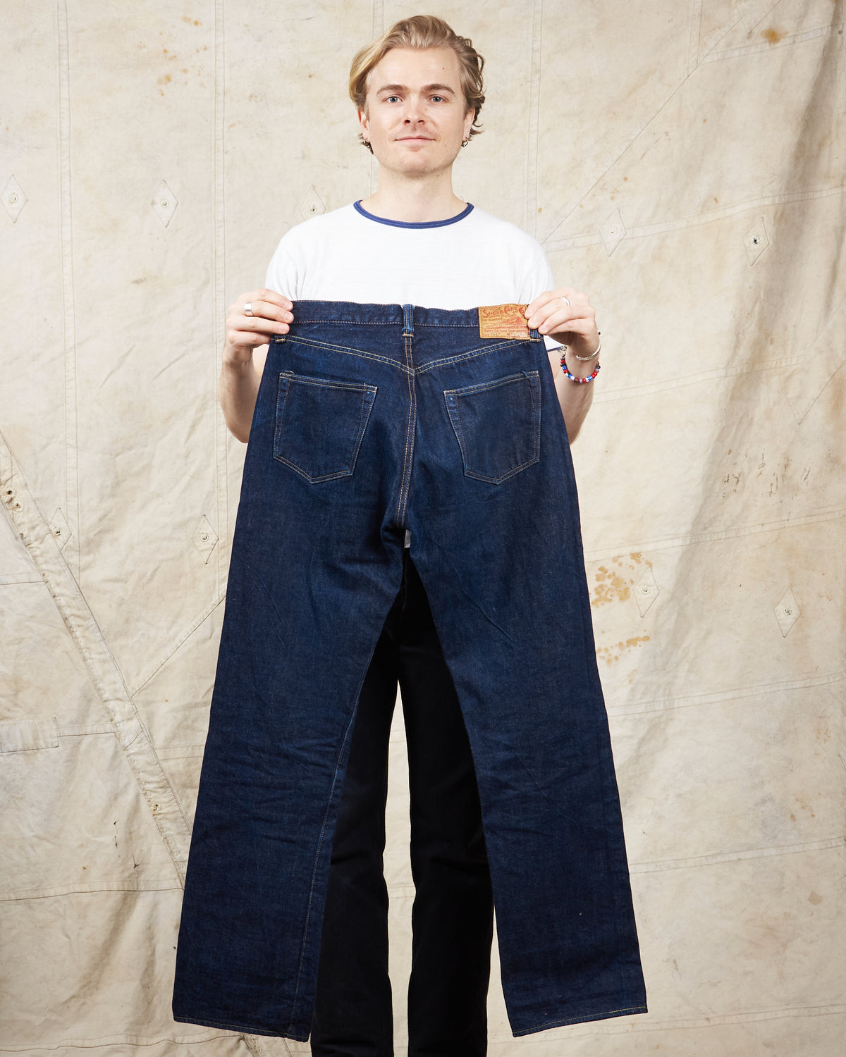 Second Hand Sugar Cane 1947 Model 14,25oz One Wash Denim W31 L34