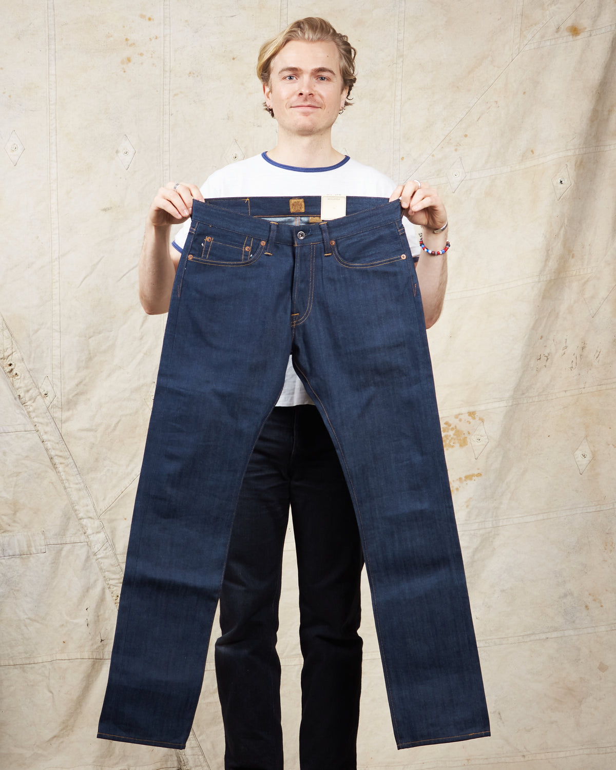 Second Hand Indigofera Deadstock Ray Ashbury Selvedge Denim Jeans W32 L34