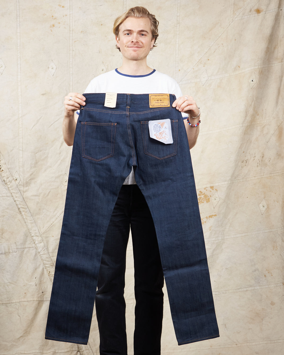 Second Hand Indigofera Deadstock Ray Ashbury Selvedge Denim Jeans W32 L34