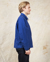 Vintage Swedish Navy Cotton Pullover Jacket Size M