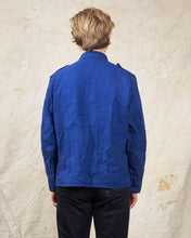 Vintage Swedish Navy Cotton Pullover Jacket Size M