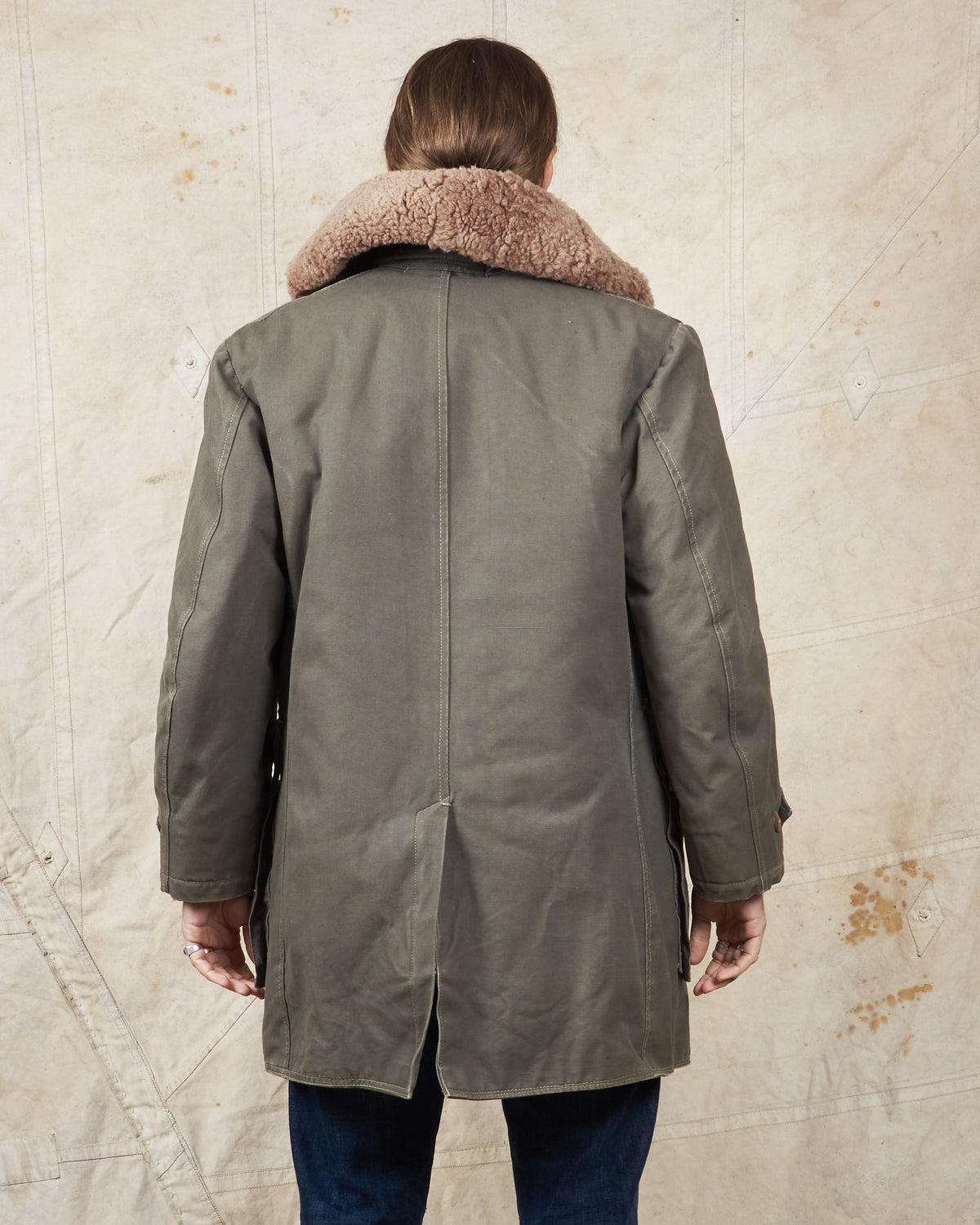Vintage Swedish Army Survival Coat "Livpäls M/1913" XL