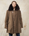 Vintage Swedish Army Survival Coat "Livpäls M/1905"(?) XXL