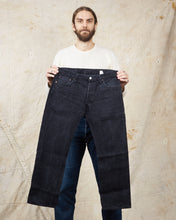 Second Hand Sugar Cane & Co. Lot 470 Type 3 Slim Fit Black Jeans W36 L29