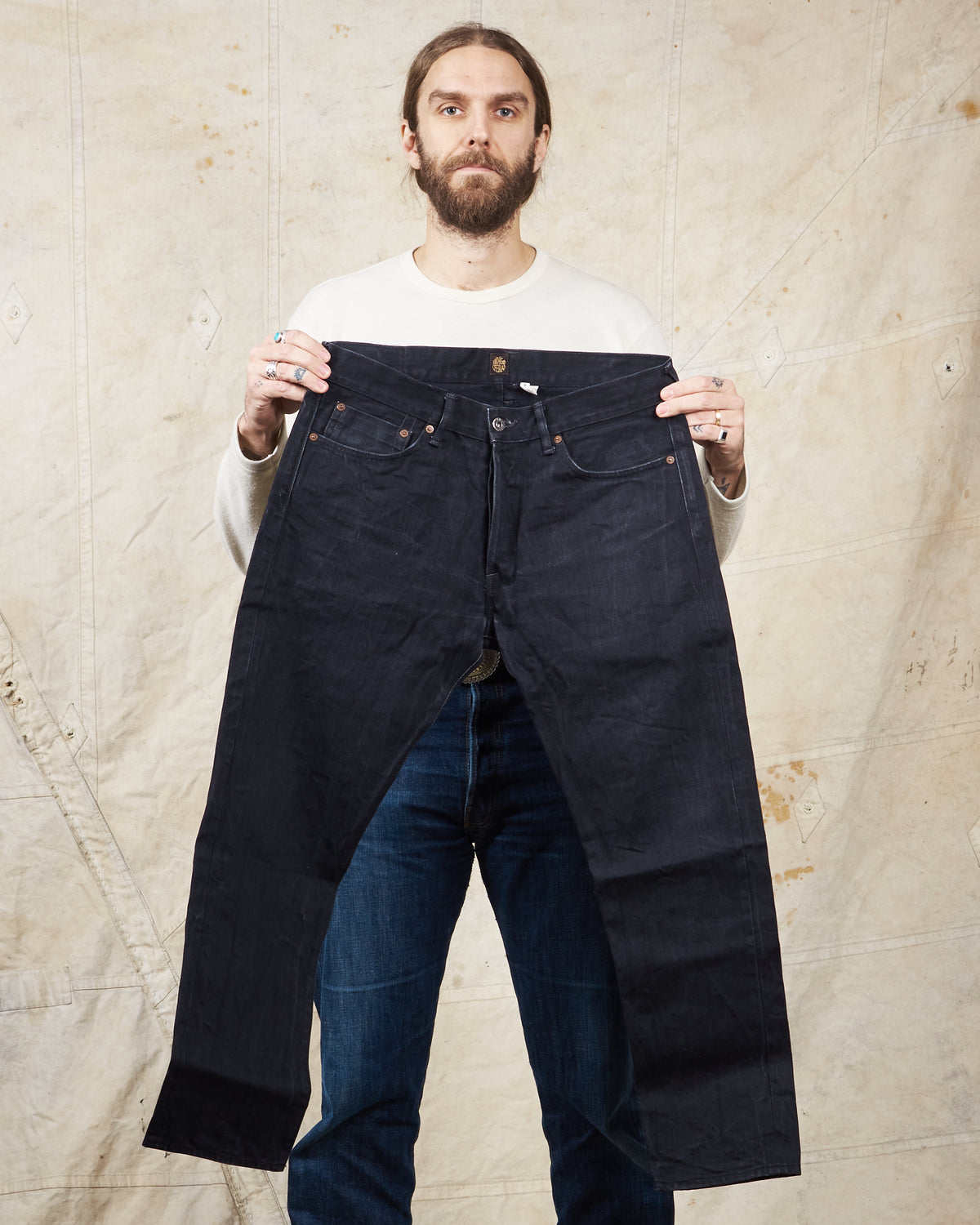 Second Hand Indigofera Nash Jeans Gunpowder Black W34