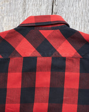 Second Hand Indigofera Norris Shirt Red/Black Size M