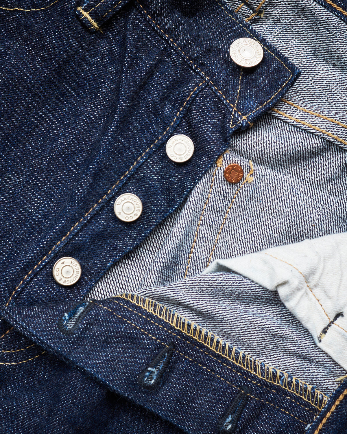Second Hand Sugar Cane 1947 Model 14,25oz One Wash Denim W31 L34
