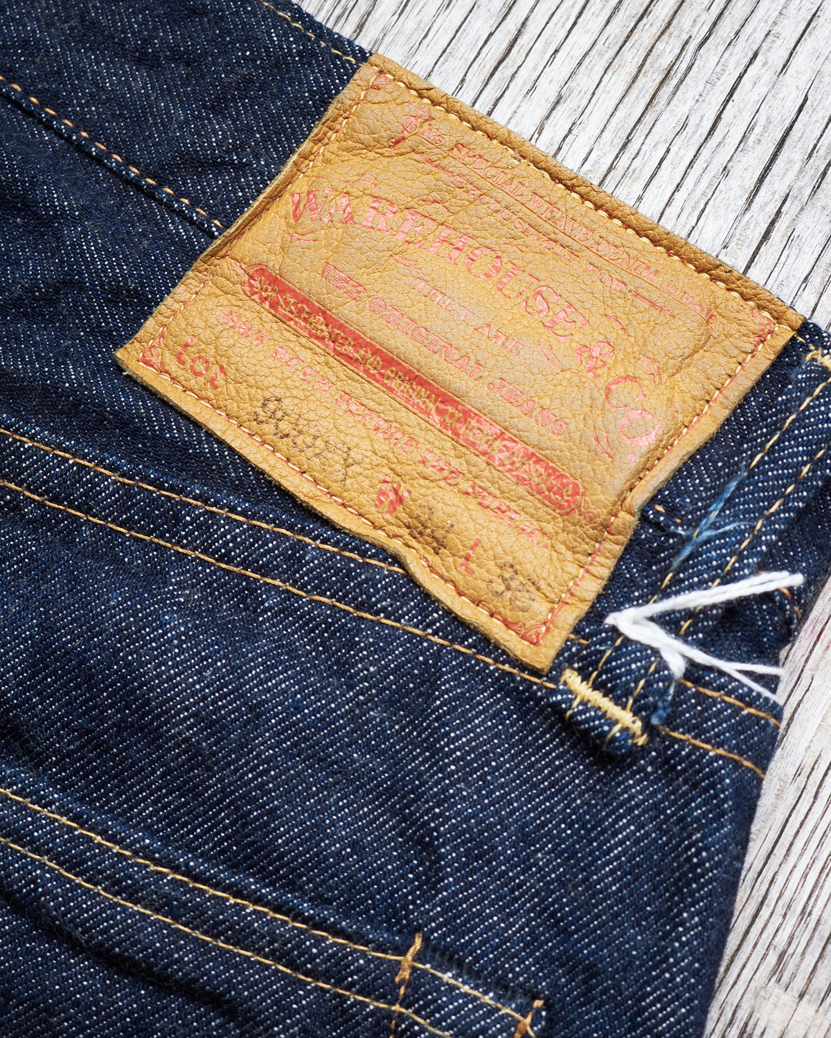 Second Hand Sugar Cane 1947 Model 14,25oz One Wash Denim W31 L34